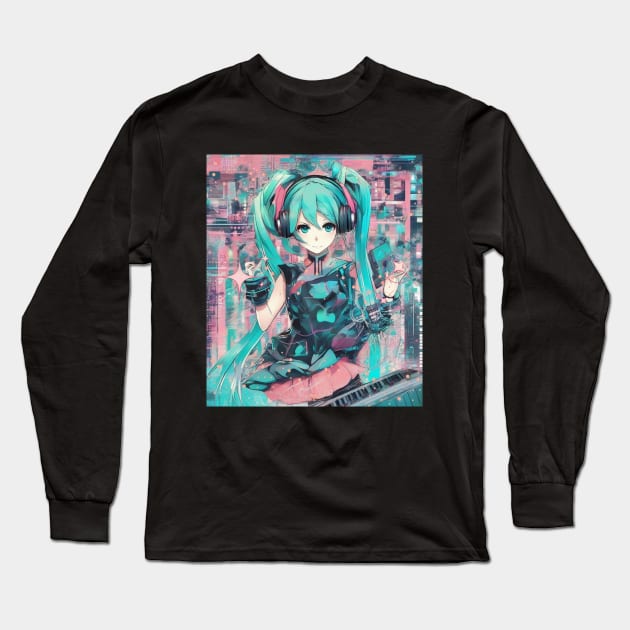 hatsune Long Sleeve T-Shirt by Prossori